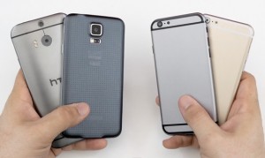 comparing-iPhone-6-vs-galaxy-s5-HTC-m8