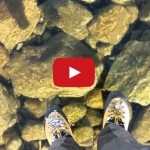 Hikers Discover Extremely Rare Lake Covered in Crystal-Clear Ice