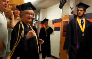 82 year old graduates high school