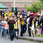 Hundreds of Middle School Students Brave The Cold to March For Bible in The Schools
