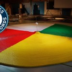 This Team Smashed The World Record By Knocking Down 500,000 Dominoes (Video)
