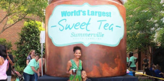 Summerville Just Broke The Guinness World Record For The Largest Iced Tea In History at 2,524 Gallons