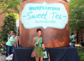Summerville Just Broke The Guinness World Record For The Largest Iced Tea In History at 2,524 Gallons