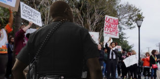 Charleston Police Stop Anti-Trump Protest For Protesting Without A Permit and Excessive Noise
