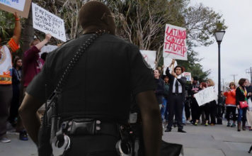 Charleston Police Stop Anti-Trump Protest For Protesting Without A Permit and Excessive Noise
