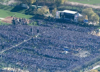 Today’s Cubs World Series Celebration Is Officially The Largest Gathering of People In US History cubs celebration largest in history