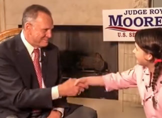 Republican Super PAC Sends 12-Year-Old Girl To Interview Roy Moore