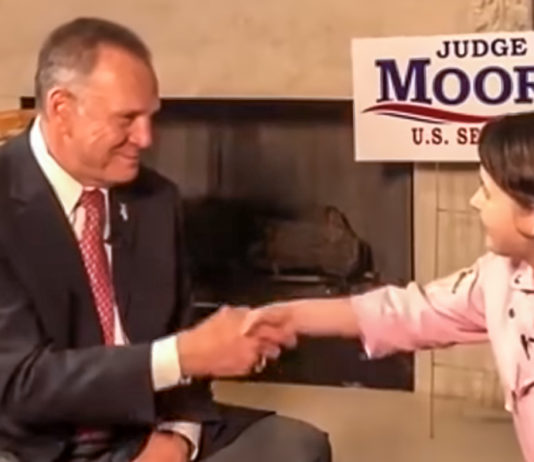 Republican Super PAC Sends 12-Year-Old Girl To Interview Roy Moore