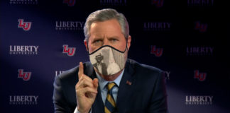 Jerry Falwell Jr. Tweets That He’ll Only Wear A Face Mask If It Has Blackface On It
