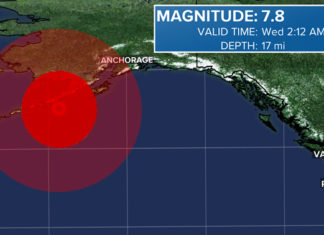 7.8 M Quake Generates Tsunami Warnings and Possible Cascadia Subduction Zone Ripple Effect