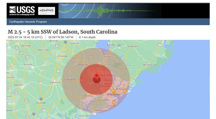 Rare Southern Earthquake Just Shook The Entire Charleston Region