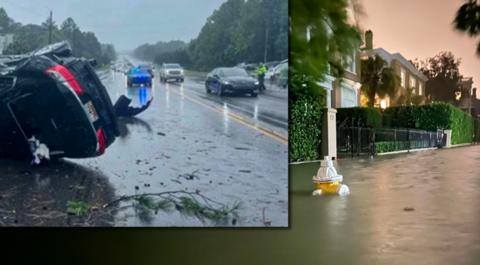 Major Flooding and Power Outages Throughout Charleston In Wake of Hurricane Idalia (Pictures)
