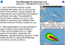 National Hurricane Center Warning All Charleston Residents To Keep A Close Eye on Hurricane Lee