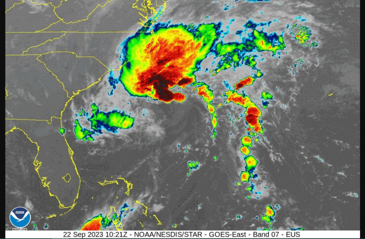 Storm Alert: Charleston Bracing for Ophelia’s Arrival This Weekend