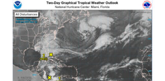 Charleston Could Witness Her First November Tropical Storm in 73 Years Later This Week