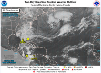 Charleston Could Witness Her First November Tropical Storm in 73 Years Later This Week
