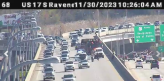Traffic Alert: Collision Blocks Lanes on Arthur Ravenel Bridge