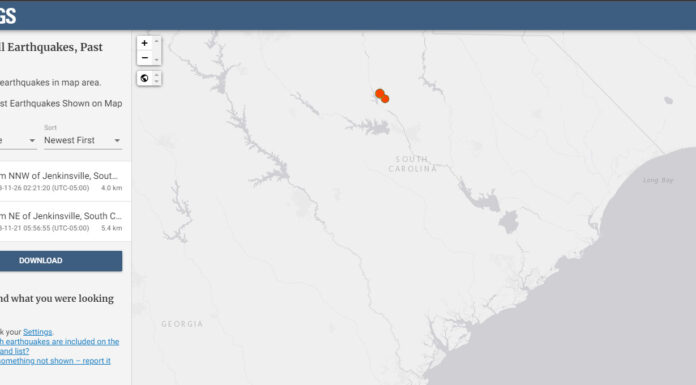 A Second Earthquake Just Struck The Small South Carolina Town of Jenkinsville