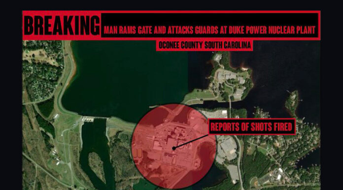 South Carolina Nuclear Station on High Alert Following Attack and Shots Fired