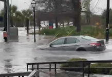 Charleston in Crisis: Floodwaters Cause Chaos and Closures Downtown