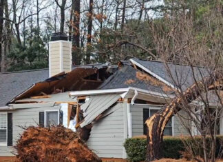 Tornado Touches Down Just South of Raleigh Ripping Apart Homes and Cars