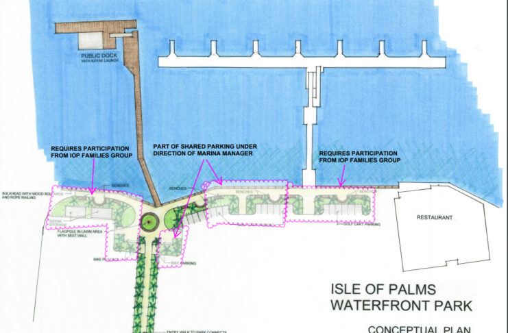 Isle of Palms Building Massive New Waterfront Park