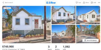 This Stunning 1,092 SqFt Charleston Bungalow Just Hit The Market For $749k