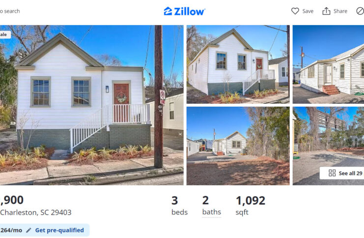 This Stunning 1,092 SqFt Charleston Bungalow Just Hit The Market For $749k