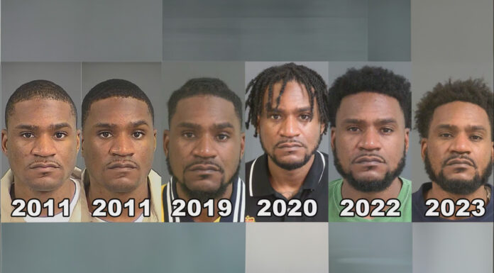 Charleston Man Continues To Be Arrested Again and Again After Numerous Bond Releases