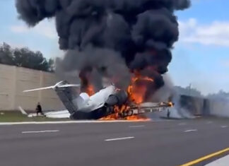 Florida Man Flies Plane Into Oncoming Traffic On I-75 Just South of Tampa