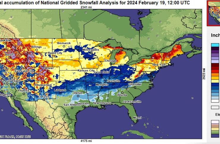 A Winter Anomaly: South Carolina Now The Only State in America Without Snowfall in 2024