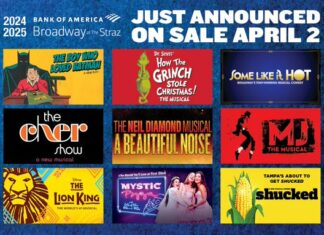 Straz Center Unveils Unmissable Lineup for the 2024-2025 Season! Check it out.