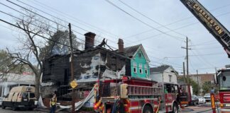 Massive Weekend Blaze in Downtown Charleston Spreads To Several Buildings