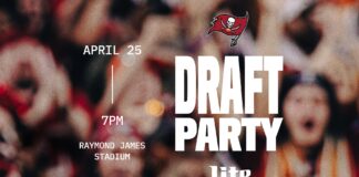 Join the Ultimate Draft Party with the Bucs at Raymond James