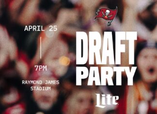 Join the Ultimate Draft Party with the Bucs at Raymond James