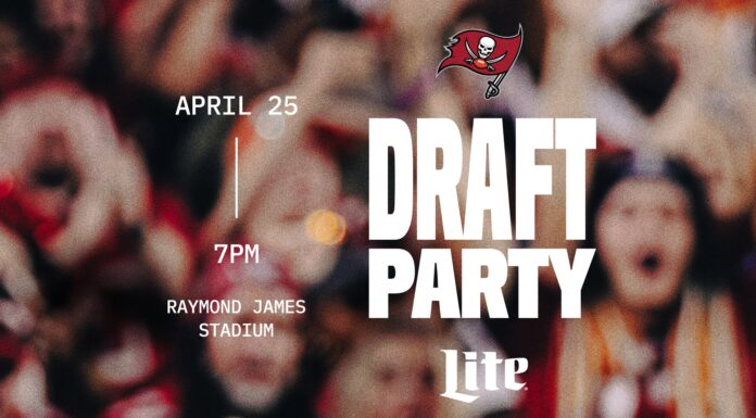 Join the Ultimate Draft Party with the Bucs at Raymond James