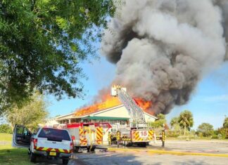 Lakeland’s Wedgewood Golf & Country Club Clubhouse Devastated by Fire