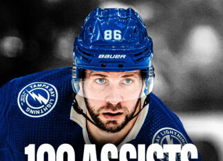 Kucherov’s Milestone Assist Leads Lightning to 6-4 Victory Over Maple Leafs