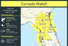 Alert: Severe Weather Warning Until 3 p.m.