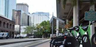 Tampa Bay Adopts New Parking Guidelines for eScooters and eBikes