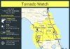 Tornado Watch Issued for Entire Tampa Bay Area Until 11 a.m.