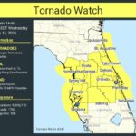 Tornado Watch Issued for Entire Tampa Bay Area Until 11 a.m.