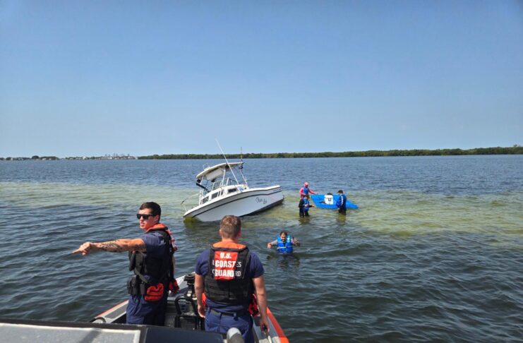 Coast Guard Springs into Action, Saves 5 Lives in Tampa Bay