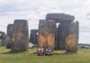 Protesters Arrested after 5000-year-old Stonehenge Monument Spray-Painted Orange