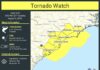 Tornado Watch Issued For Charleston As Debby Slowly Floats Across The Carolinas