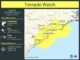 Tornado Watch Issued For Charleston As Debby Slowly Floats Across The Carolinas