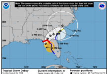 Charleston Mayor Declares State of Emergency Ahead of Hurricane Debby’s Arrival