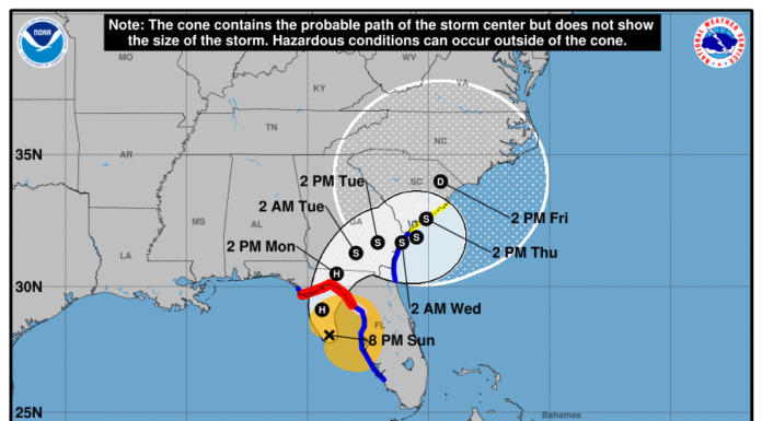 Charleston Mayor Declares State of Emergency Ahead of Hurricane Debby’s Arrival