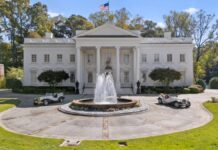 Georgia’s “White House” Hits the Market for $35 Million – The Most Expensive Home in History