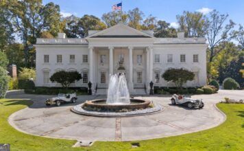 Georgia’s “White House” Hits the Market for $35 Million – The Most Expensive Home in History